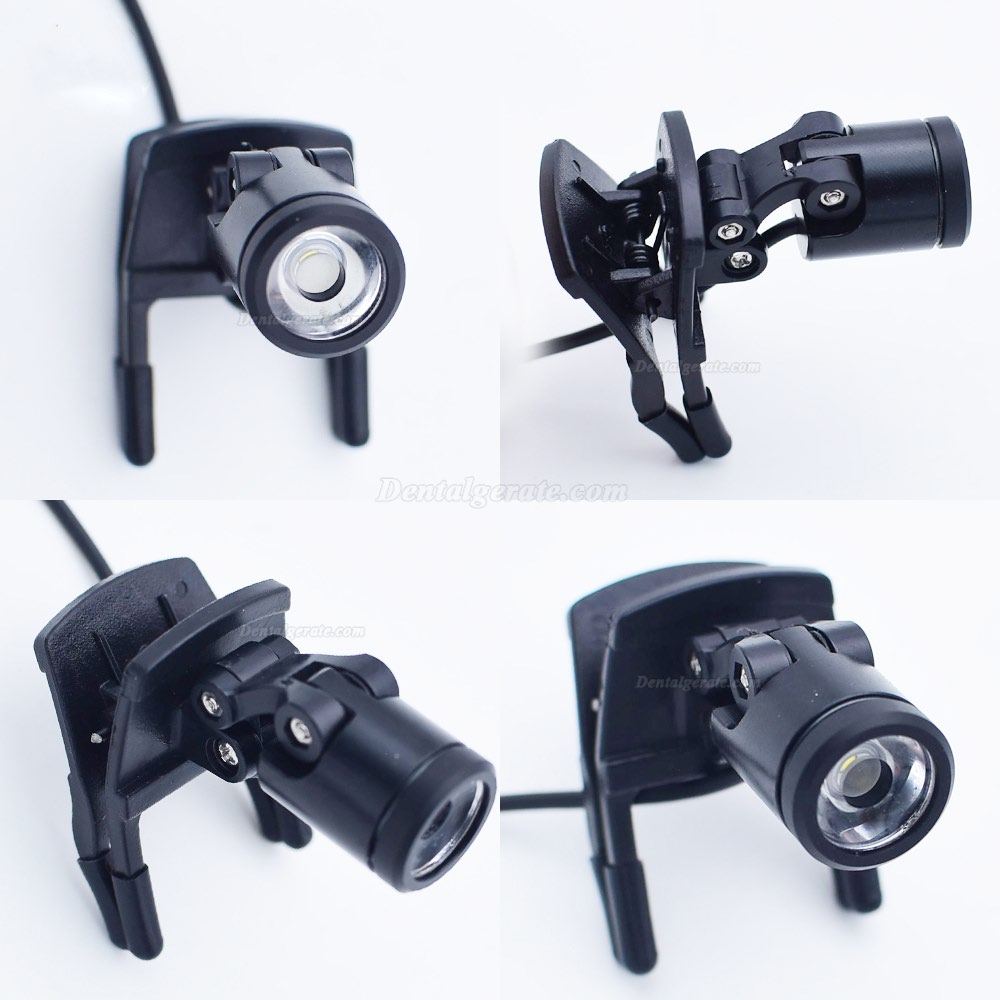 KWS KD-201AJ-2 Zahnarzt LED Licht Klammer für Lupenbrille